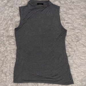 Halogen® Sleeveless Mock Neck Top, Size XS